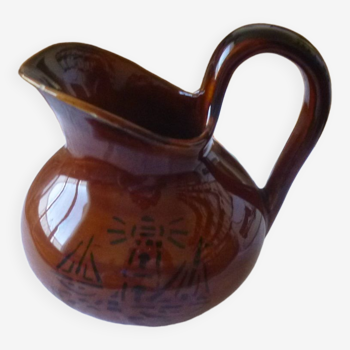 Saint Clément milk jug or small pitcher, marine decor