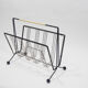 Metal newspapers rack,holder,  1960's