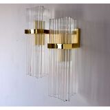 Double sconce from maison Sciolari for Lightolier, 1970