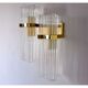 Double sconce from maison Sciolari for Lightolier, 1970