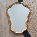 Gilded wooden mirror 60cm