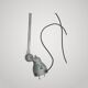 Ancienne lampe jielde 2 bras fonctionne