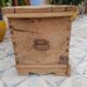 Very old solid oak chest Folk Art of Queyras