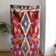 Boucherouite woven hand to the Morocco Berber carpet 194x110cm