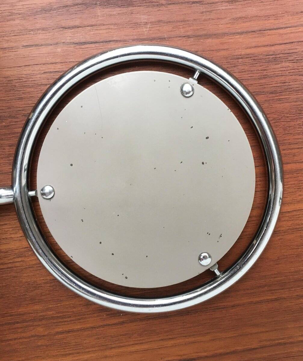 Mid-Century German table lamp model 6761 in metal by Christian Dell for Kaiser Leuchten, 1960s.