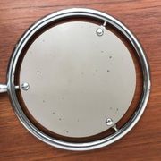 Mid-Century German table lamp model 6761 in metal by Christian Dell for Kaiser Leuchten, 1960s.