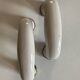 Pair of porcelain handles