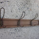 Old coat rack 4 coat hooks