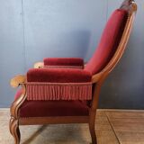 Authentic Voltaire reclining armchair in very good condition