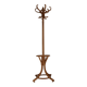BAUMANN light-colored coat and umbrella stand with olive top
