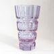 Art Deco vase, alexandrite glass, design by J. Hoffmann, Moser, Czechoslovakia, 1930s