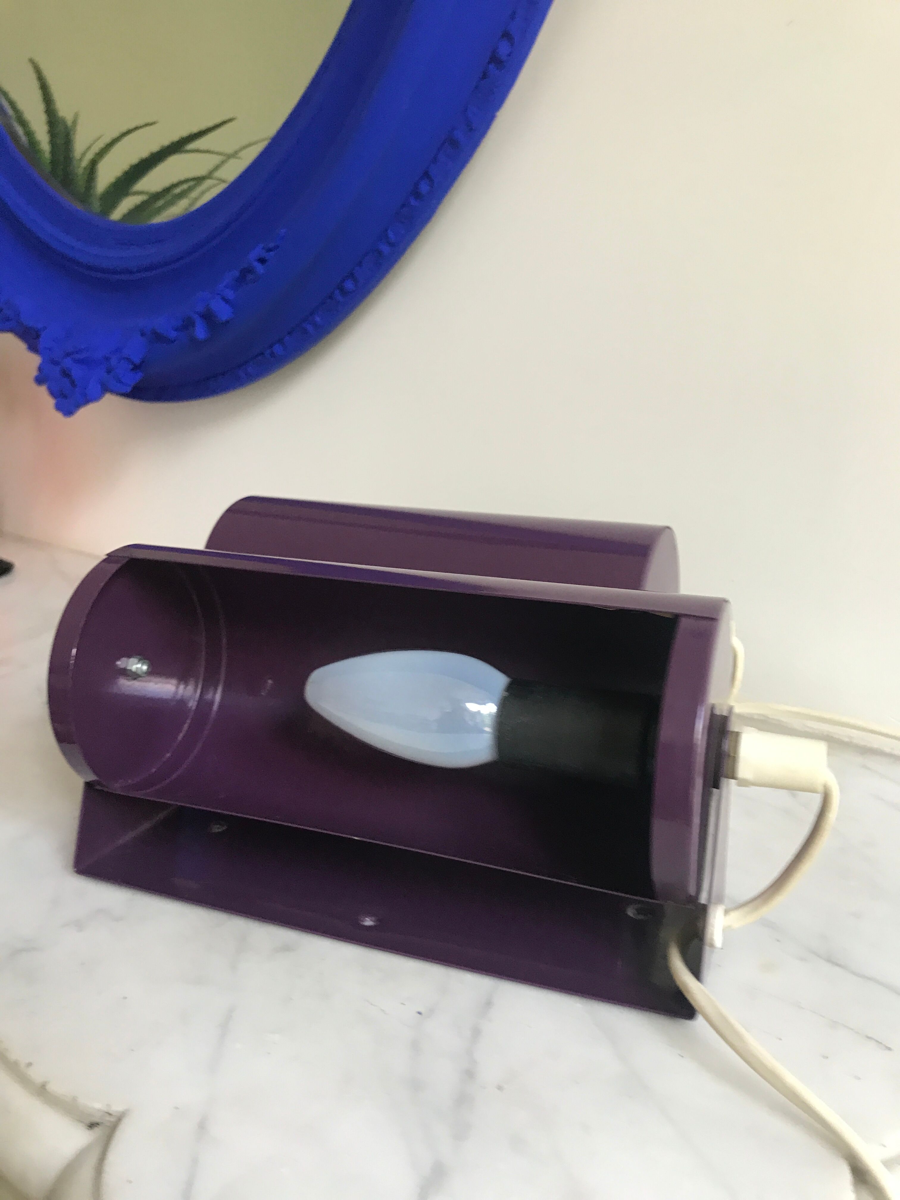 Pair of Ikea flap sconces