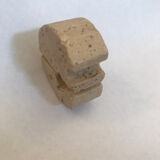 Fratelli Manelli travertine elephant sculpture