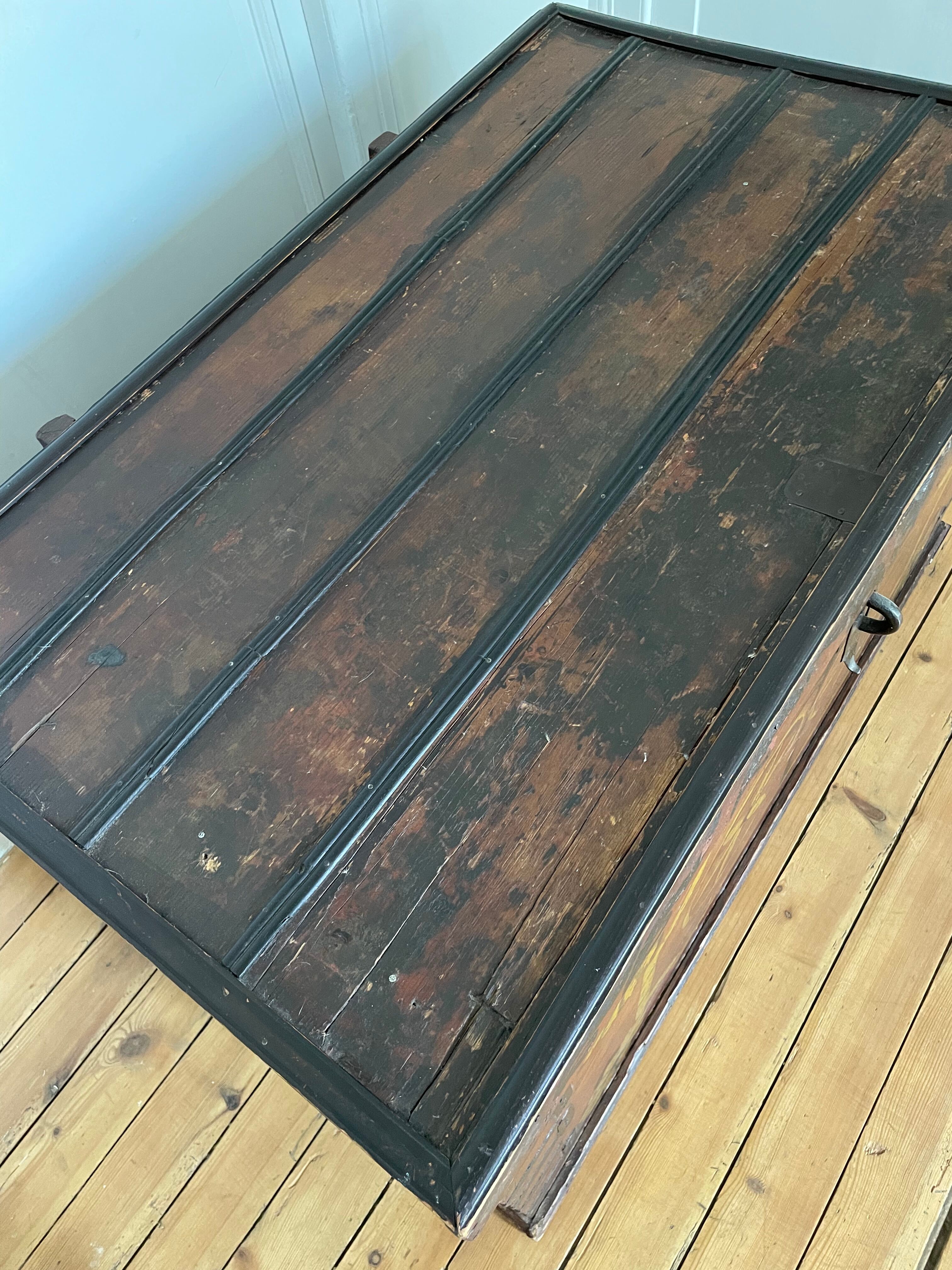 Afghan wedding chest late nineteenth