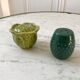 Duo of salt shaker and pepper maker in slurry cabbage 50s