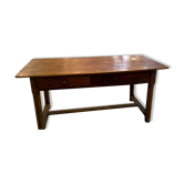 Table de ferme à 2 tiroirs