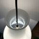 Memphis design opaline chandelier 80s/90s