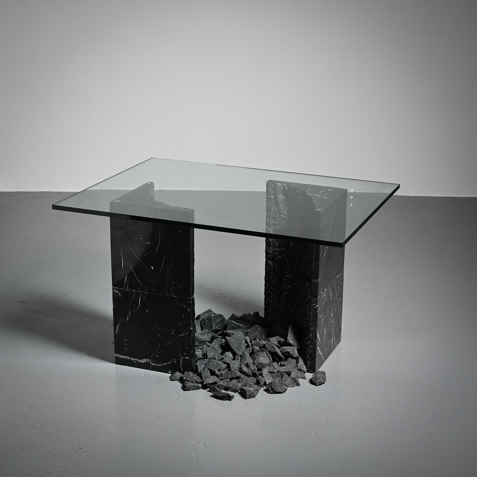 Table "Carrara Quarry" by James Wines for Castigliani, Italy, 1989