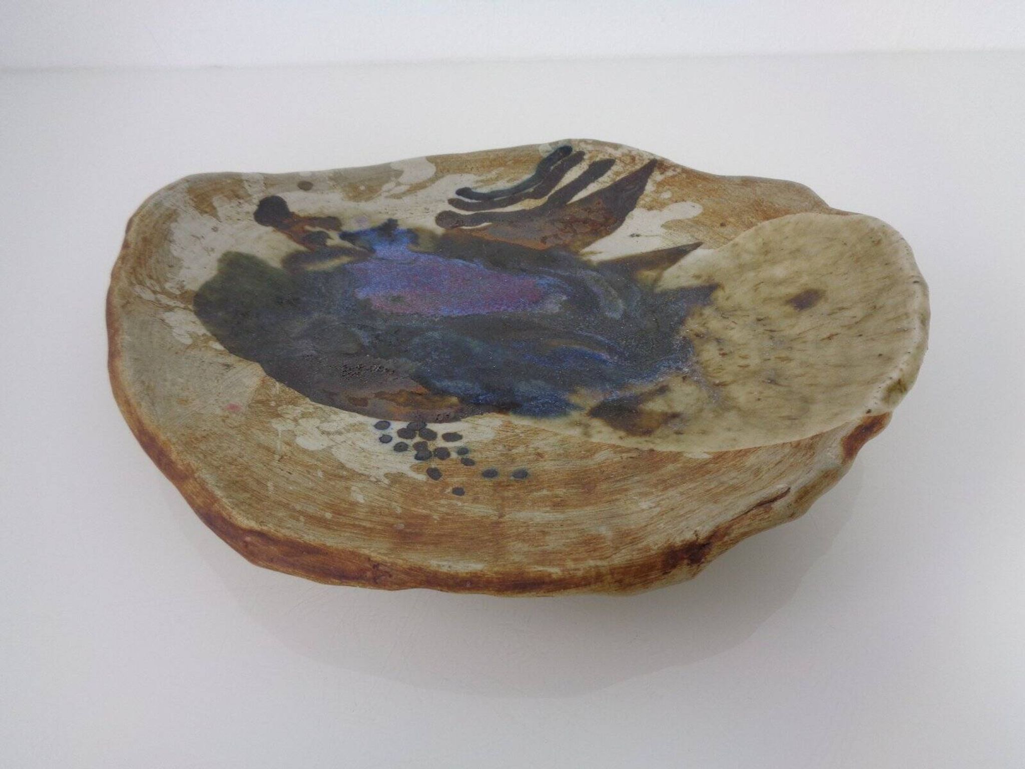Danish Stoneware Bowl by Conny Walther, 1960s