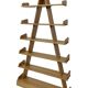 Vintage pyramid cabinet bookcase solid wood design