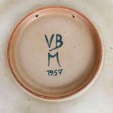 50s ceramic cup signed VB M