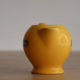 Small Ricard pot pitcher in yellow ceramic