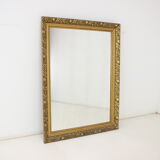 1970s wall mirror, czechoslovakia, 81x61 cm