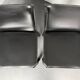 Pair of Cab 412 chairs, saddle leather, by Mario Bellini for Cassina, Italy, 1970s