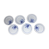 Set of 6 earthenware plates St Amand's