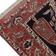 Tapis persan persan vintage fait main- 132x162cm
