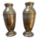 Brass vases from the early 20th century