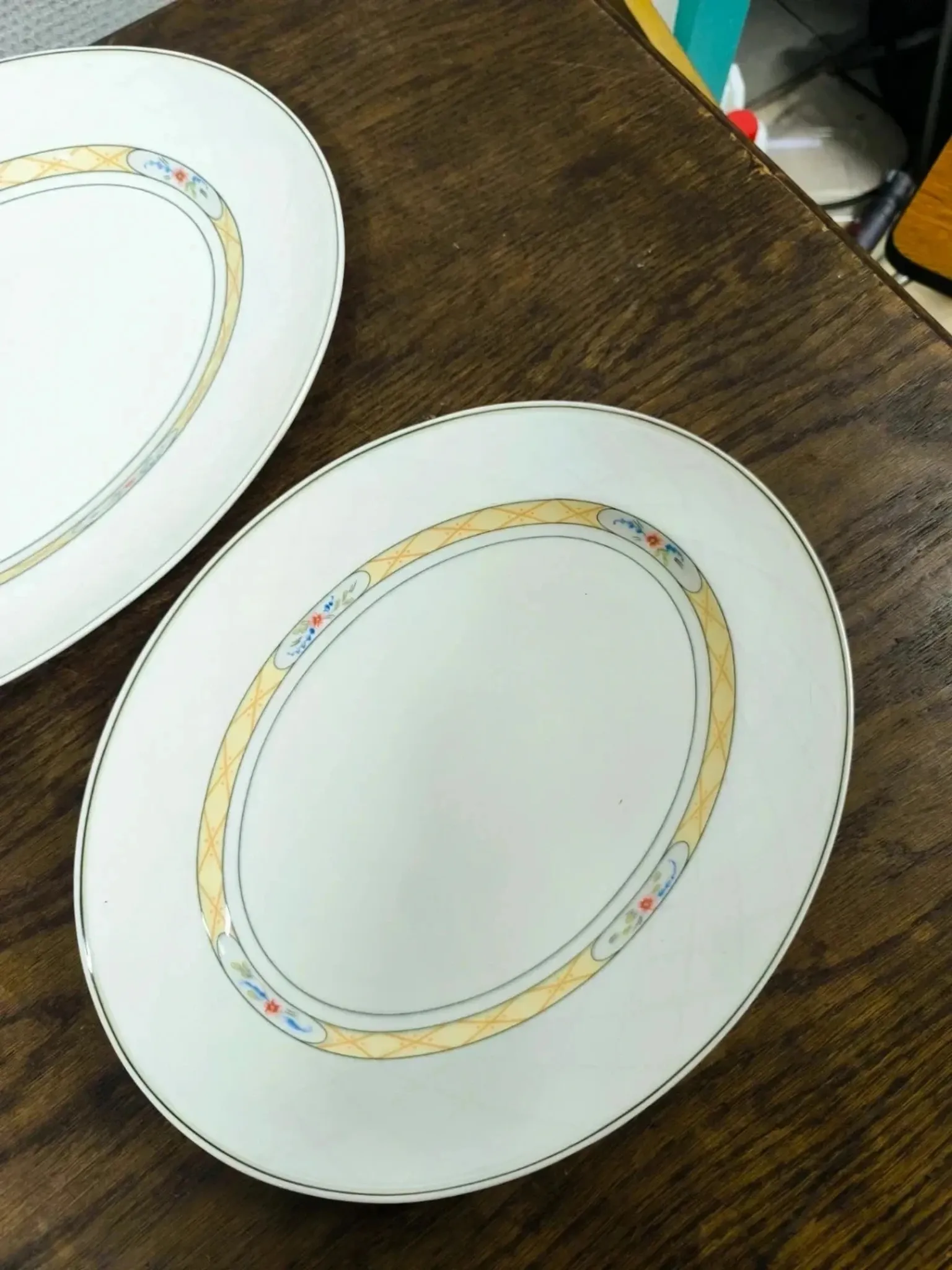 Set of 2 oval dishes Villeroy and Boch Orlando