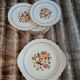 12 antique dessert plates "Capri"