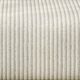 Tubular design armchair in Bauhaus style – Cream ribbed fabric