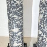 Set of 4 Marble Columns, Italy, 1980s
