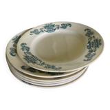 6 flat plates iron earth Lutetia Longchamp