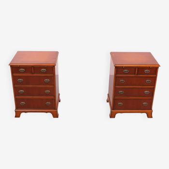 Heldense Exclusive English furniture Cherry wood cabinets 1970s