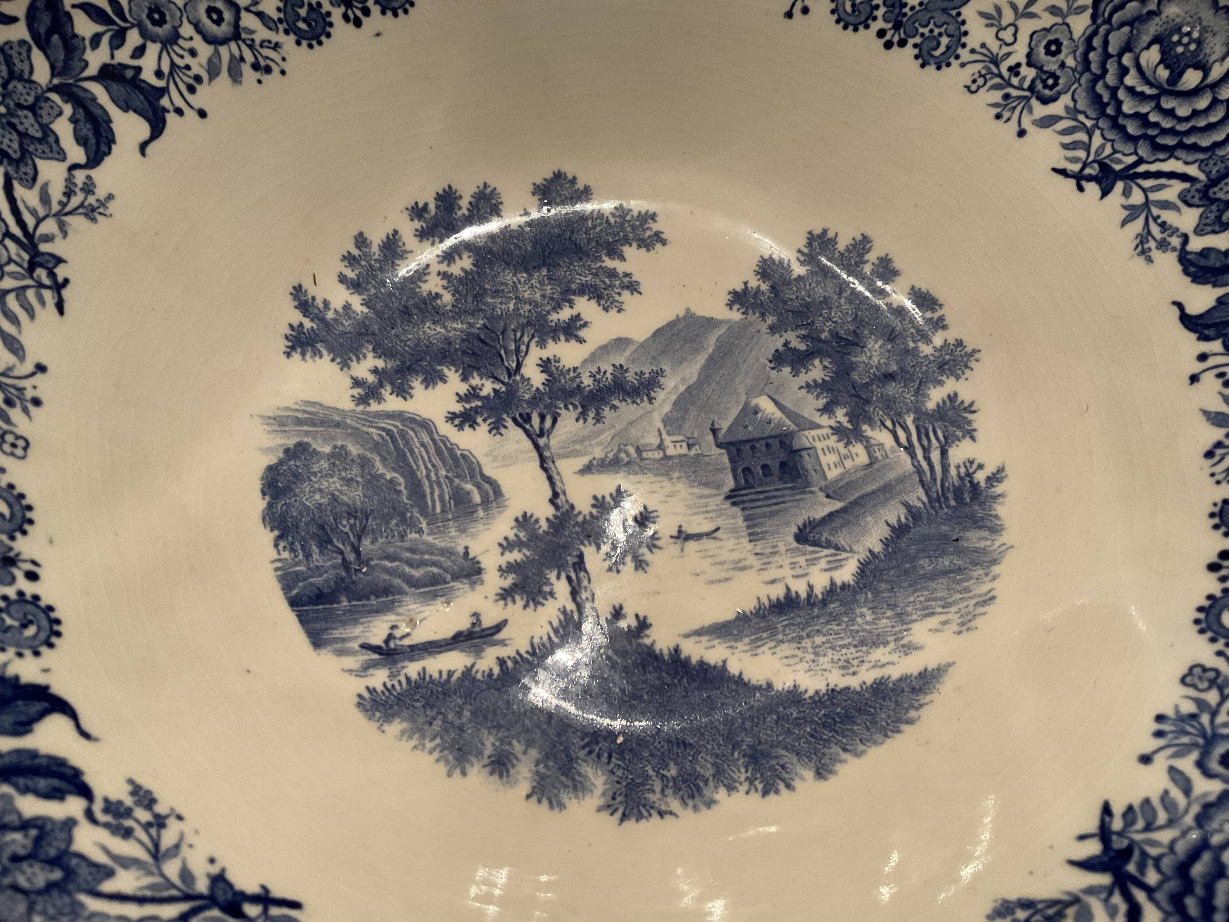 Saladier et soupière Burgeland, Villeroy et boch