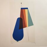 Lithographie Man Ray en édition limitée des années 1970.