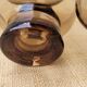 5 70's smoked glass cups