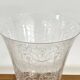 BACCARAT crystal tulip vase with engraved arabesque decoration - Signed