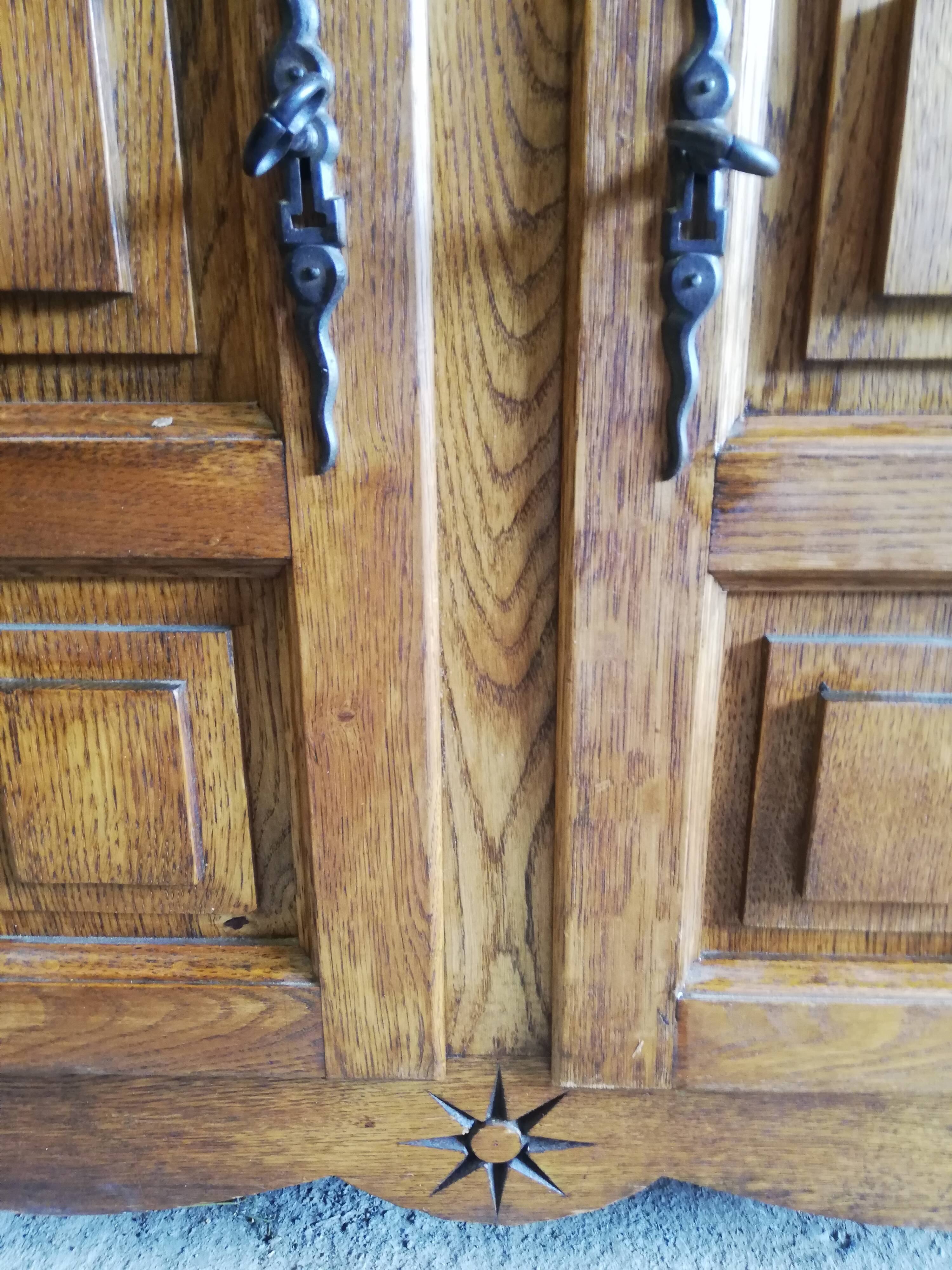 Vintage Art Deco dresser Solid wood