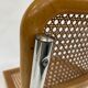 Chaise design Cesca modèle b32 en chrome