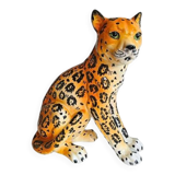 Léopard en céramique – Italie Années 70