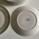 Set of 10 plates Sarreguemines 1900 faience U-C Nobilis