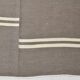 8x10 Gray Beige Vintage Kilim Rug, 235x317Cm