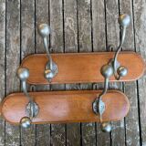 Wall-mounted coat rack