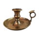 Brass hand candle holder