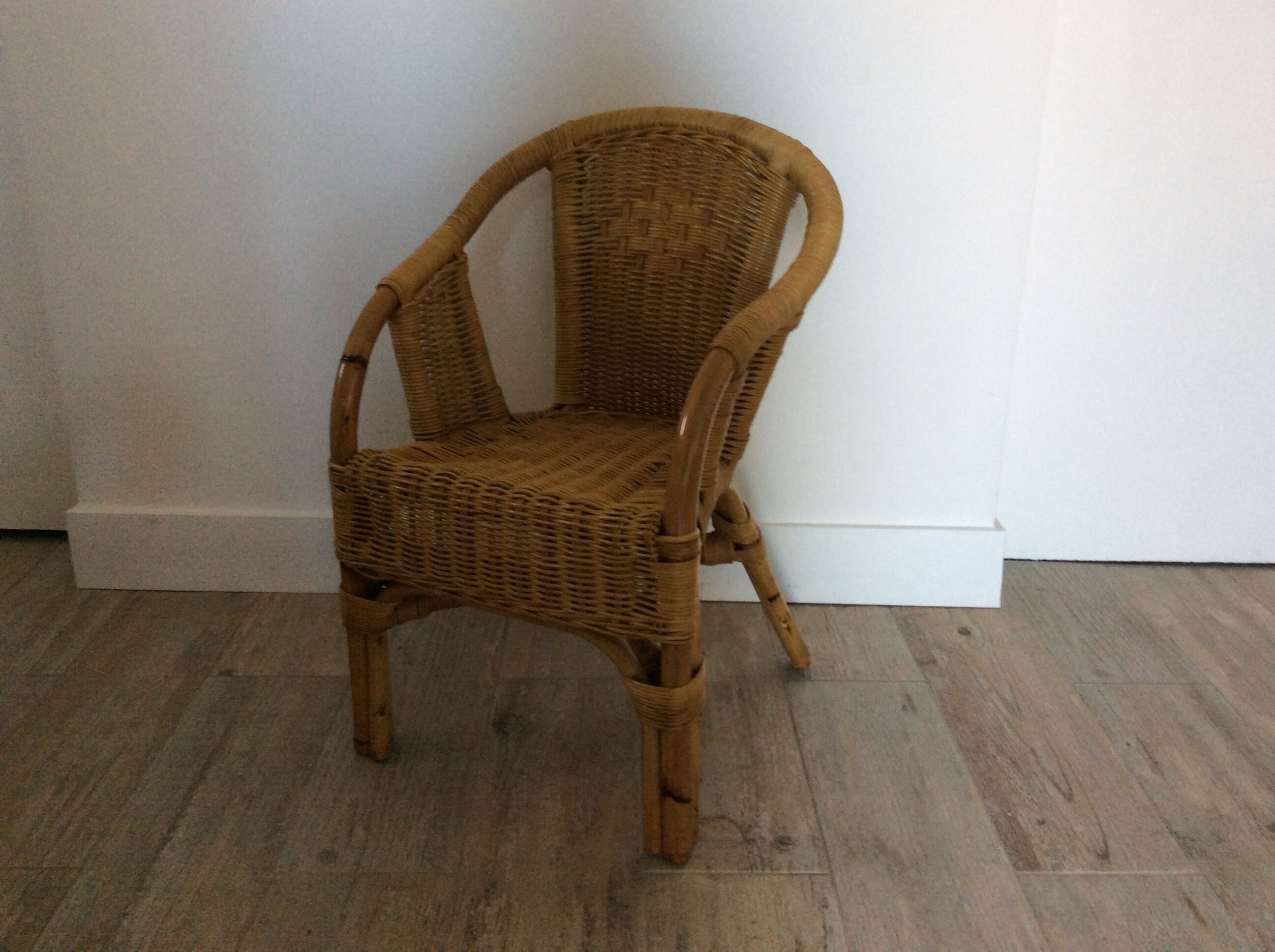 Rattan chair 1970