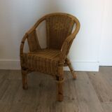 Rattan chair 1970